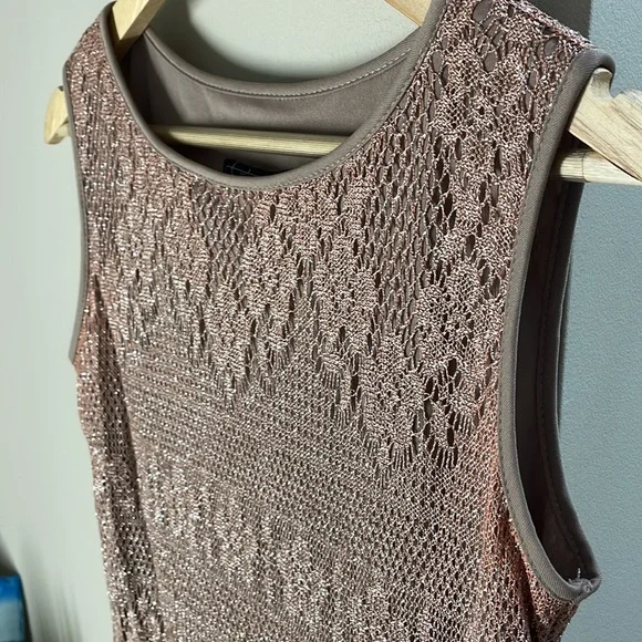 Dressbarn lace overlay dress - Picture 4 of 13